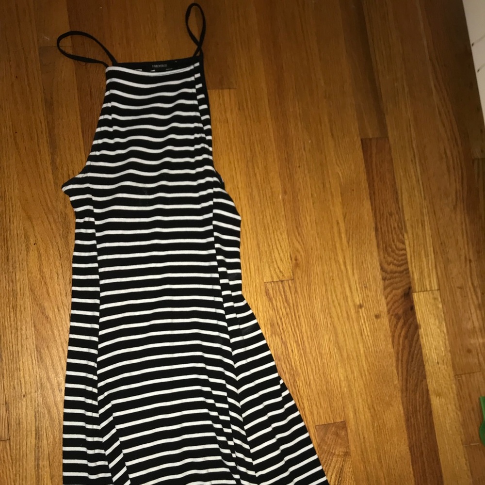 Spaghetti Strap striped dress